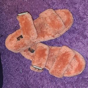 Women's Ugg Fuzz Yeah Fuzzy Slides